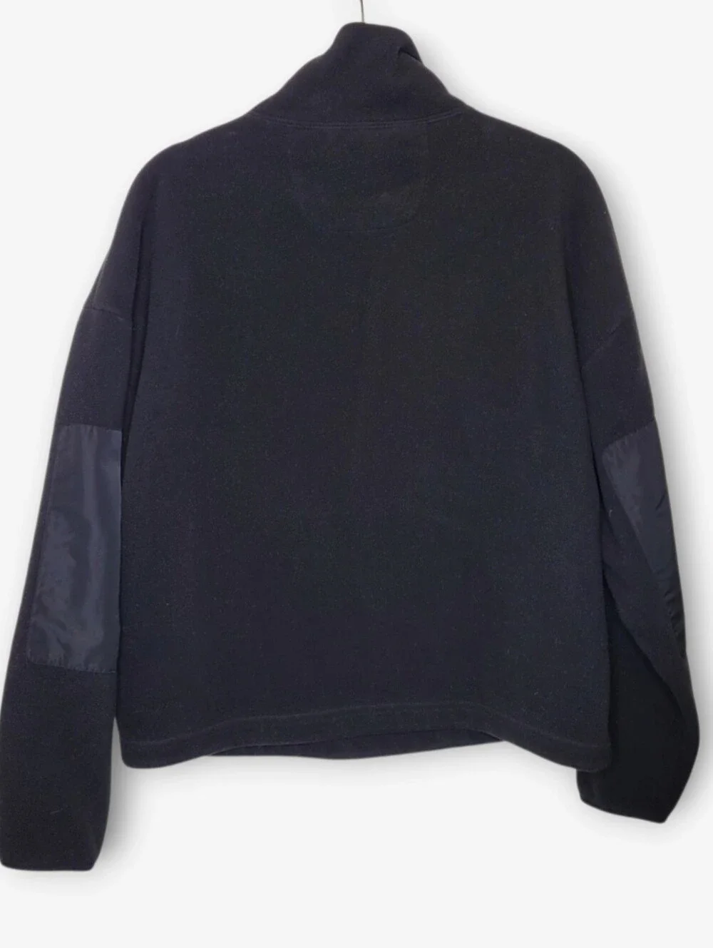 Alo Blackcomb 1/2 Zip Fleece Pullover S Black